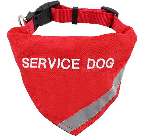 Pañuelo Para Perros De Servicio Médico Mondo - 15.5-20in Cin