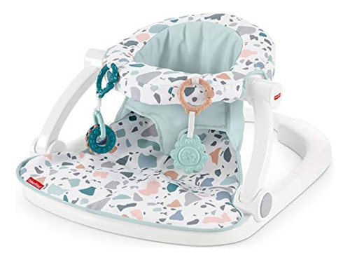 Asiento De Piso Fisher-price Sit-me-up - Pacific Pebble, Sil