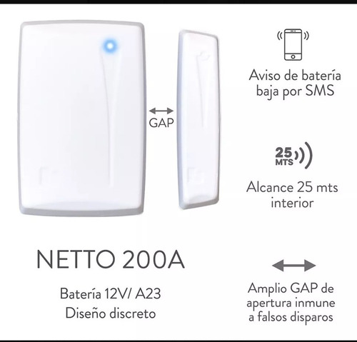 Alarma Para Casas Inalambrica Kit Hexacom Ah222 Revo