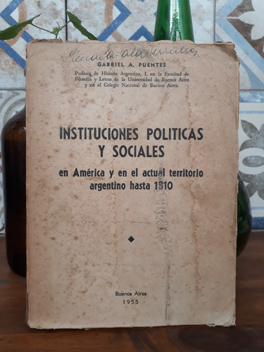 Instituciones Políticas Y Sociales - Gabriel Puentes