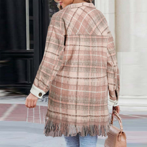 Chaqueta Casual Cómoda De Manga Larga A La Moda Para Mujer J