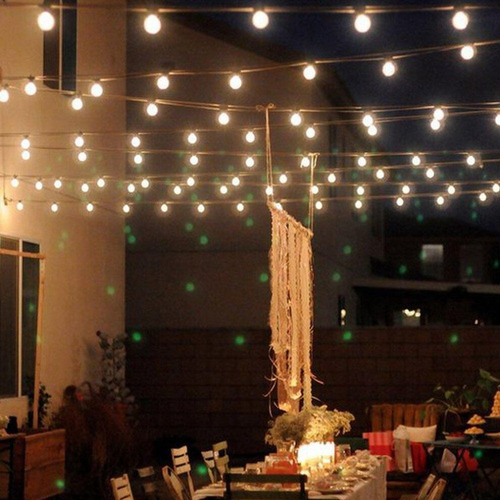 / Cadena De Luces Led De Cristal, 8 Modos, Bombillas