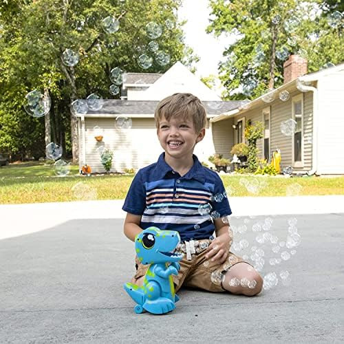 Máquina De Burbujas Dino Maxx Bubbles: Diversión Y Acción