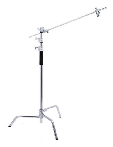 Imagen 3 de 8 de Columna Jirafa Tripode Iluminacion Phottix 3,80m 8kg Acero