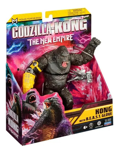 Godzilla X Kong The New Empire Kong Con Guante Beast