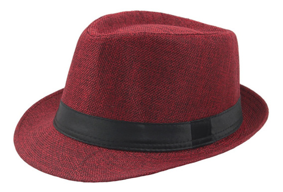 V Hat Jazz Hat Sombrero De Copa De Lino Transpirable Para Ho 