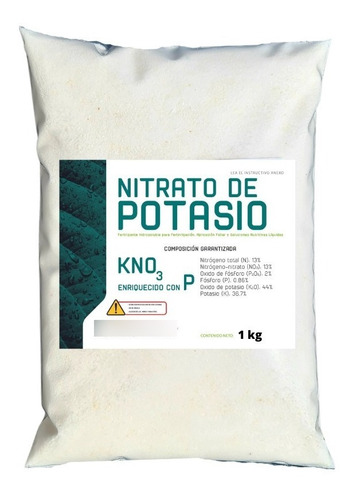 Nitrato De Potasio 1kg Hidroponia