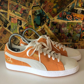 puma suede classic laranja