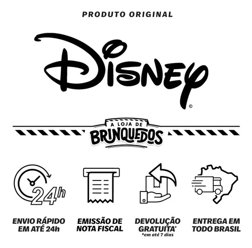 Imagem 4 de 4 de Pelúcia Disney Mickey Mouse Cuddleez Soneca 35cm - Fun