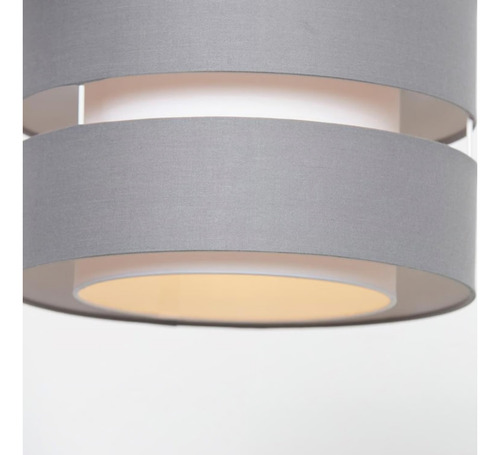 Lámpara De Colgar Tela 1 Luz