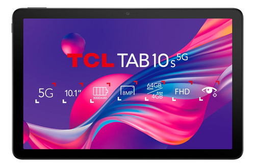 Tablet Tcl 10s 5g 64gb + 4gb