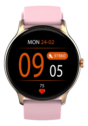 Relógio Smartwatch Foxbox Neon Ip67 Bluetooth 4.0 64mb rosa