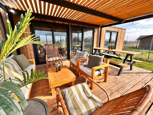 Moderna Casa En Parcela A 25 Min De Santa Cruz!