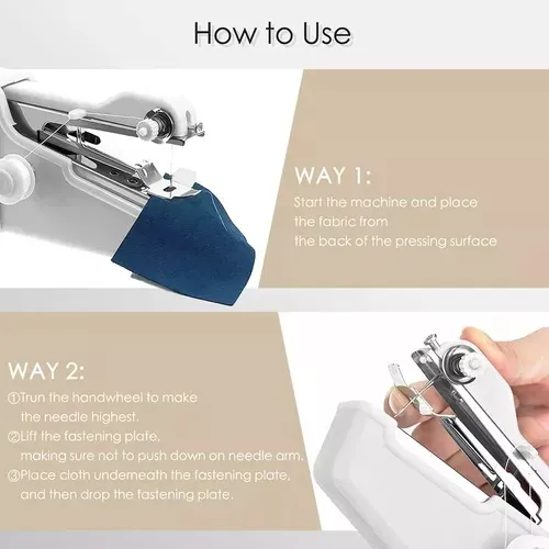 Manual De Usuario De La Mini Máquina De Coser Eléctrica Port