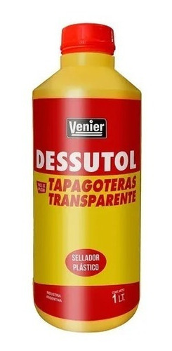 Sellador Plastico Dessutol Tapagoteras X 1 L Mapache