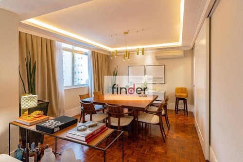 Imagem 3 de 21 de Orleans Na Rua Caconde, 317 | Apartamento Reformado, 250 M², 3 Dormitórios, 2 Suítes E 2 Vagas. Jardim Paulista, 1.1 Km Parque Do Ibirapuera - Ap13224