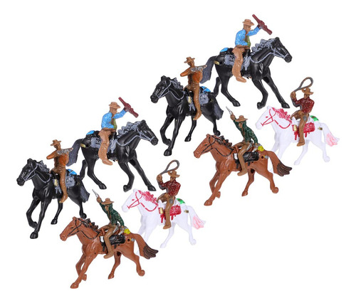 Ganazono Figuras De Accion De Vaquero, Juego Indio: Mini Fig