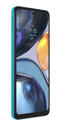 Imagen 3 de 8 de Moto G22 Dual SIM 128 GB iceberg blue 4 GB RAM