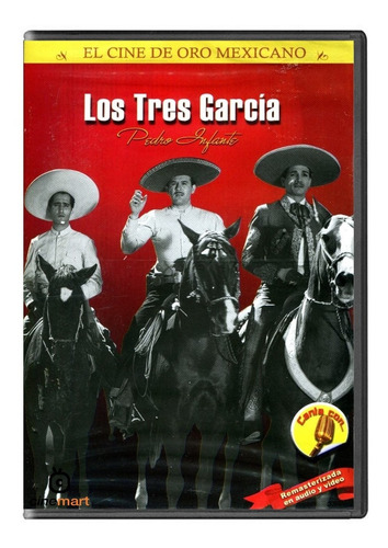 Los Tres Garcia Pedro Infante Película Dvd