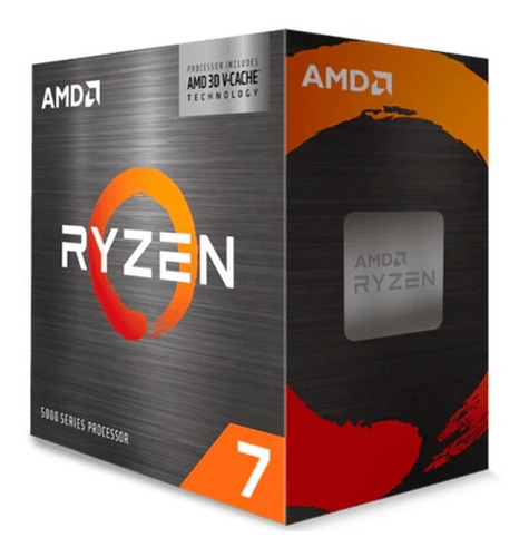 Procesador gamer AMD Ryzen 7 5800X3D 100-100000651WOF de 8 núcleos y 4.5GHz de frecuencia
