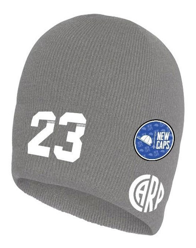 Gorro De Lana Gris Carp N°23 River Plate Cod #022 New Caps 