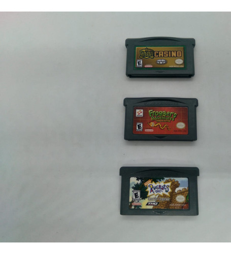 Kit 3 Jogos Game Boy Advance Original Nintendo Rugrats