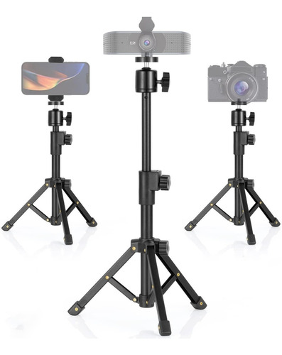 Tripode Para Telefonos Camaras Webcam   , 31cm