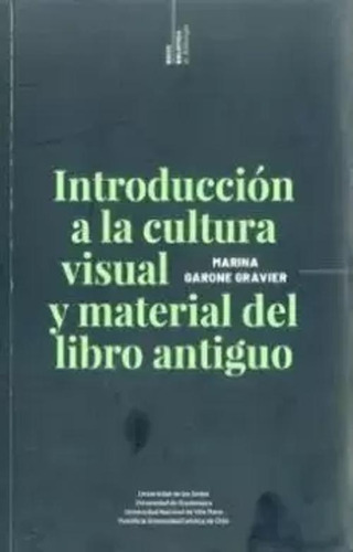 Libro Introducción A La Cultura Visual Y Material Del Libro