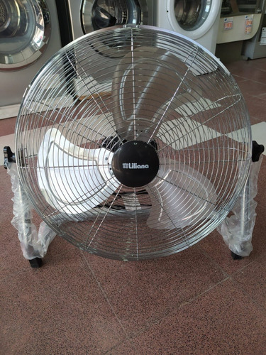 Turbo Ventilador Liliana Vtfm18 Cromado 3 Aspas 18 Pulgadas