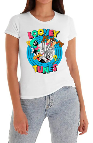 Playera Looney Tunes Bugs Bunny Taz Pato Lucas