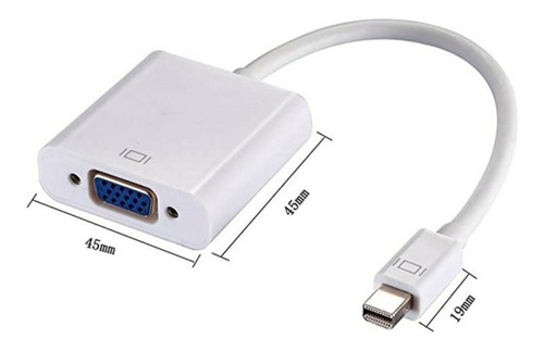 Cable Adaptador Thunderbolt Mini Displayport Vga Macbook 