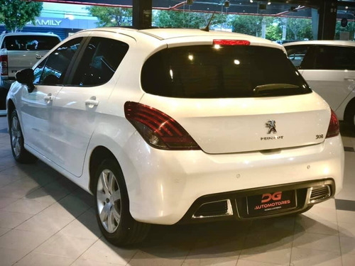 Peugeot 308 Allure Nav 1.6 Hdi 2017 130.000km Blanco