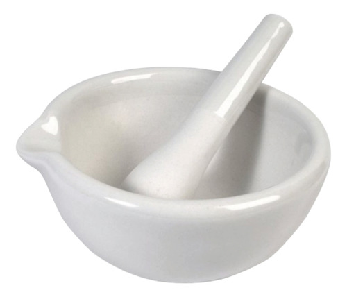 Mortero De Porcelana Para Laboratorio Sciklus