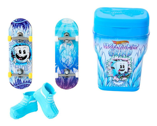 Hot Wheels Skate Pacote Chiclete Frescor De Inverno - Mattel