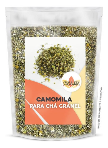 Chá Flor De Camomila Nacional Granel 1kg
