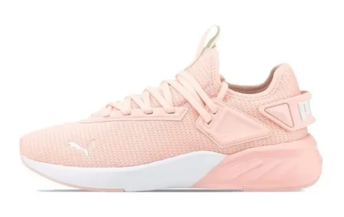 Pink and gold puma sneakers best sale