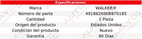 Un Sensor Presión Multiple Walker Prelude L4 2.2l 92 - 93