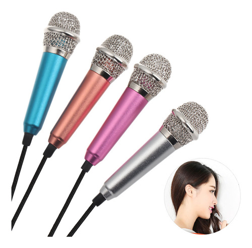 Altavoz Con Auriculares, Minimicrófono, Cuaderno Para Cantar