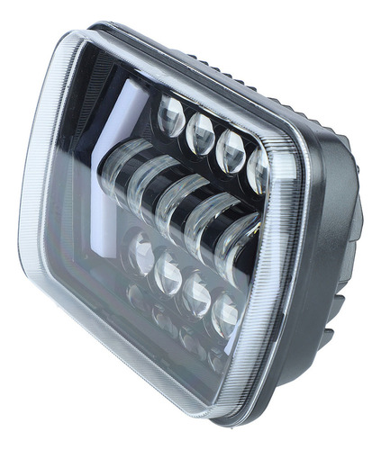 D Faro Led Rectangular De 7 Pulgadas De Alto Brillo