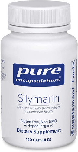 Pure Encapsulations | Silymarin I Milk Thistle I 120 Capsule