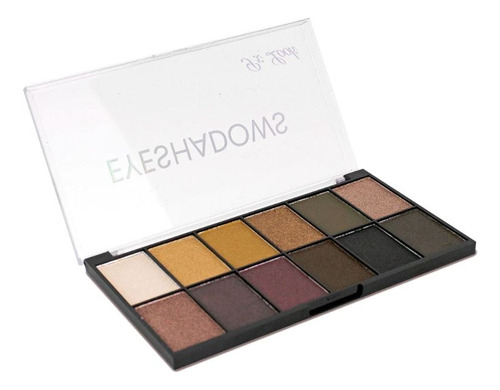 Paleta De Sombras Px Look 12 Tonos Original