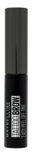 gel para cejas Maybelline Tattoo Brow Tinta Semi-permanente Peel Off de 4.6 g color black