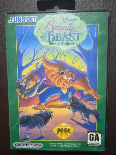 Beauty And The Beast Roar Of The Beast - Sega Genesis 