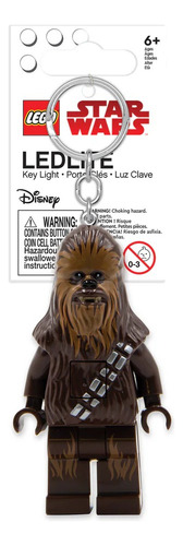 Lego Llavero Chewbacca Star Wars C/luz Lgl-ke100h Le014