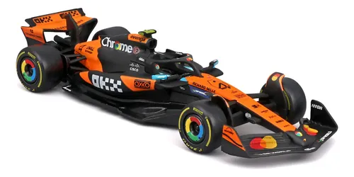 Fórmula 1 Mclaren Mcl39 2025 Lando Norris 1:43 Bburago Minia