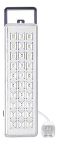 Luz De Emergencia Slt 30 Leds Slt 15 Hs Autonomía Color Blanco