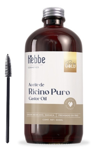 Imagen 2 de 10 de Aceite De Ricino Puro Y Orgánico (prensado En Frío) 500 G