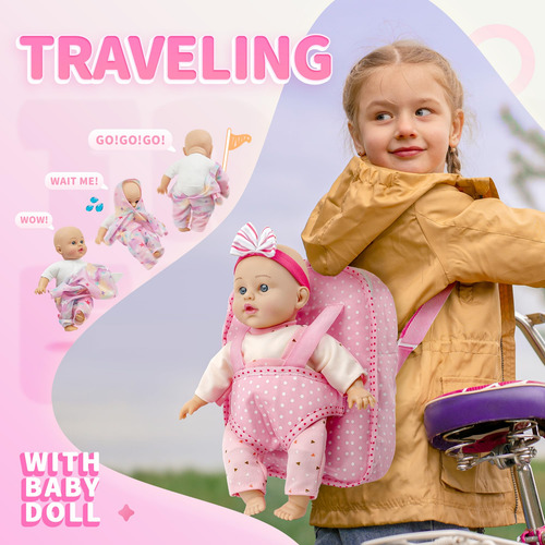 Muñeca Bebe Con Ropa 12 PuLG Regalo Niñas Navidad 41