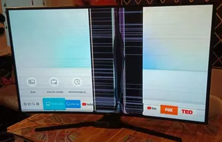 Tv Samsung Curvo Un49mu6300 Pantalla Rota Negociable
