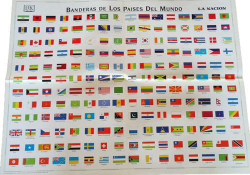 Mapas Países Del Mundo La Nación Lote Fascículos (Usado)
